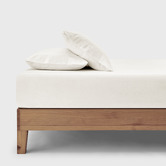 Aldrin Home Carmine Washed Cotton Fitted Sheet Set
