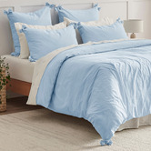 Aldrin Home Carmine Washed Cotton Quilt Cover Set