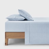 Aldrin Home Carmine Washed Cotton Sheet Set
