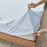 Aldrin Home Carmine Washed Cotton Sheet Set
