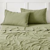Aldrin Home Carmine Washed Cotton Sheet Set