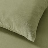 Aldrin Home Carmine Washed Cotton Sheet Set