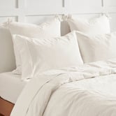 Aldrin Home Carmine Washed Cotton Pillowcases