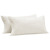 Aldrin Home Carmine Washed Cotton Pillowcases