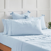 Aldrin Home Carmine Washed Cotton Pillowcases