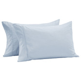 Aldrin Home Carmine Washed Cotton Pillowcases