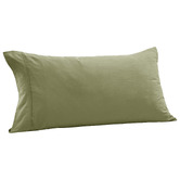 Aldrin Home Carmine Washed Cotton Pillowcases