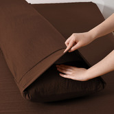 Aldrin Home Washed Microfibre Body Pillowcases