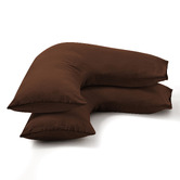 Aldrin Home Washed Microfibre V-Shape Pillowcases