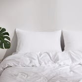 Aldrin Home White Washed Microfibre Quilt Cover Set