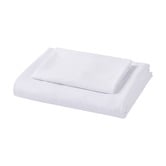 Aldrin Home White Washed Microfibre Quilt Cover Set