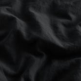 Aldrin Home Black Washed Microfibre Quilt Cover Set