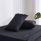 Aldrin Home Washed Microfibre Sheet Set
