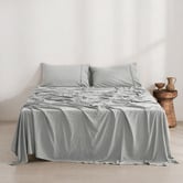 Aldrin Home Washed Microfibre Sheet Set