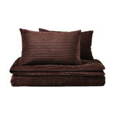 Aldrin Home Embossed Cotton-Blend Quilt Cover Set