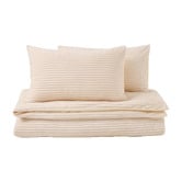 Aldrin Home Embossed Cotton-Blend Quilt Cover Set