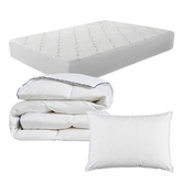 Aldrin Home Goose &amp; Duck Feather Bedding Set