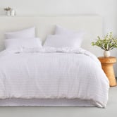 Aldrin Home Iris Jacquard Quilt Cover Set