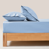 Aldrin Home Lulu Cotton-Blend Recycled Fitted Sheet Set