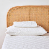 Aldrin Home Heston Down Alternative King Pillow with Pillow Protector