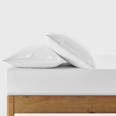 Aldrin Home Rhys 400TC Cotton Sateen Fitted Sheet Set