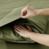 Aldrin Home Rhys 400TC Cotton Sateen Quilt Cover Set