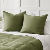 Aldrin Home Rhys 400TC Cotton Sateen European Pillowcases