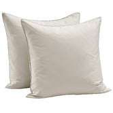 Aldrin Home Rhys 400TC Cotton Sateen European Pillowcases