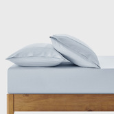 Aldrin Home Rhys 400TC Cotton Sateen Fitted Sheet Set