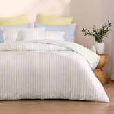 Aldrin Home Hendrix Cotton Percale Reversible Quilt Cover Set