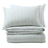 Aldrin Home Hendrix Cotton Percale Reversible Quilt Cover Set