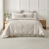 Aldrin Home Rhys 400TC Cotton Sateen Quilt Cover Set