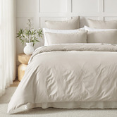 Aldrin Home Rhys 400TC Cotton Sateen Quilt Cover Set