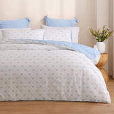 Aldrin Home Colter Cotton Slub Reversible Quilt Cover Set