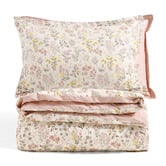 Aldrin Home Cottage Flowers Cotton Reversible Quilt Cover Set