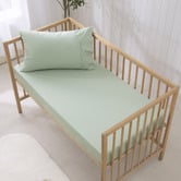 Aldrin Home Ropert Cotton Cot Fitted Sheet Set