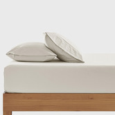 Aldrin Home Ropert 300TC Cotton Percale Fitted Sheet Set