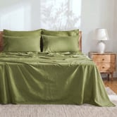 Aldrin Home Riviera Linen &amp; Cotton Sheet Set
