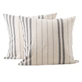 Aldrin Home Zabrie Yarn-Dyed Cotton Jacquard European Pillowcases