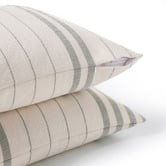 Aldrin Home Zabrie Yarn-Dyed Cotton Jacquard European Pillowcases