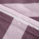 Aldrin Home Stripe Noa Yarn-Dyed Washed Cotton Quilt Cover Set