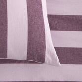 Aldrin Home Stripe Noa Yarn-Dyed Washed Cotton Quilt Cover Set