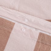 Aldrin Home Stripe Noa Yarn-Dyed Washed Cotton Quilt Cover Set