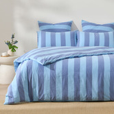 Aldrin Home Stripe Noa Yarn-Dyed Washed Cotton European Pillowcases