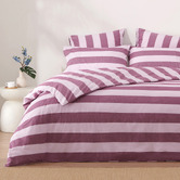 Aldrin Home Stripe Noa Yarn-Dyed Washed Cotton European Pillowcases