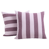 Aldrin Home Stripe Noa Yarn-Dyed Washed Cotton European Pillowcases