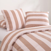 Aldrin Home Stripe Noa Yarn-Dyed Washed Cotton European Pillowcases
