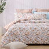 Aldrin Home Vanya Cotton Percale Reversible Quilt Cover Set