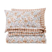 Aldrin Home Vanya Cotton Percale Reversible Quilt Cover Set