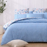Aldrin Home Vanya Cotton Percale Reversible European Pillowcases